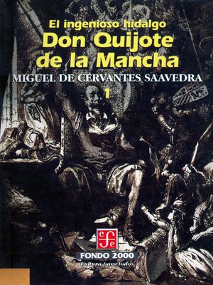cover image of El ingenioso hidalgo don Quijote de la Mancha, 1